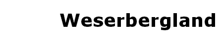 Weserbergland